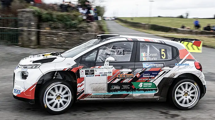 Daniel Cronin learns a lot from his Citroen C3 Rally2 debut Image