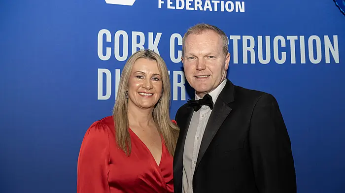 Deputy Seamus McGrath, TD and his wife Gayle at the CIF Cork (Construction Industry Federation) dinner which was held at the Rochestown Park Hotel.(Photo: Brian Lougheed)
