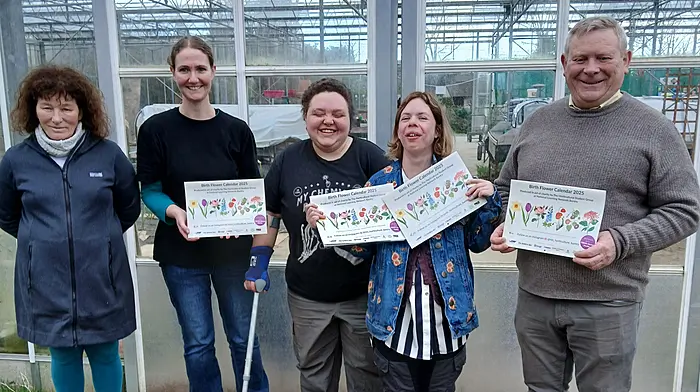 Horticulture students at National Learning Network present funds Image