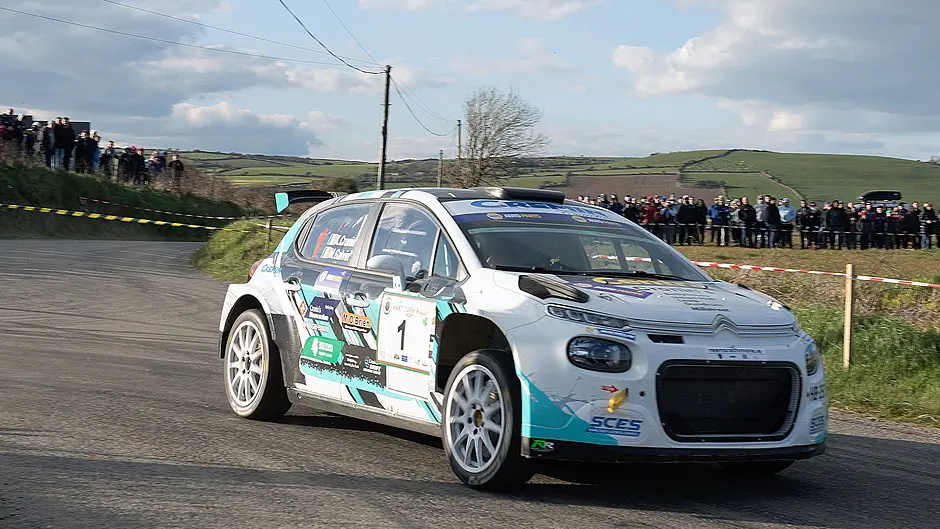 Keith Cronin leads the way heading into final day of Clonakilty Park Hotel West Cork Rally Image