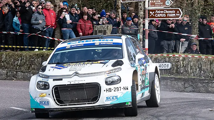 ‘A strange way to win,’ says Keith Cronin after defending his West Cork Rally crown Image