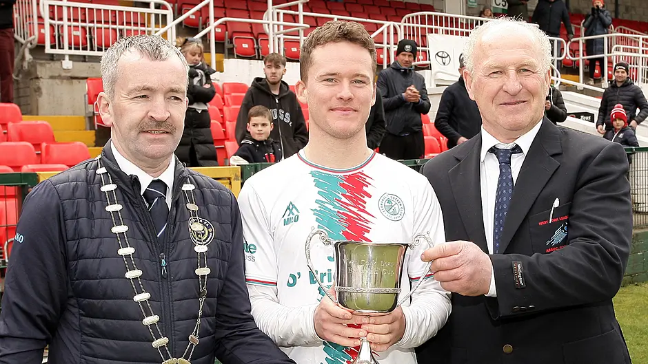 WATCH: Iain O’Driscoll on Clonakilty Soccer Club’s Beamish Cup two-in-a-row Image