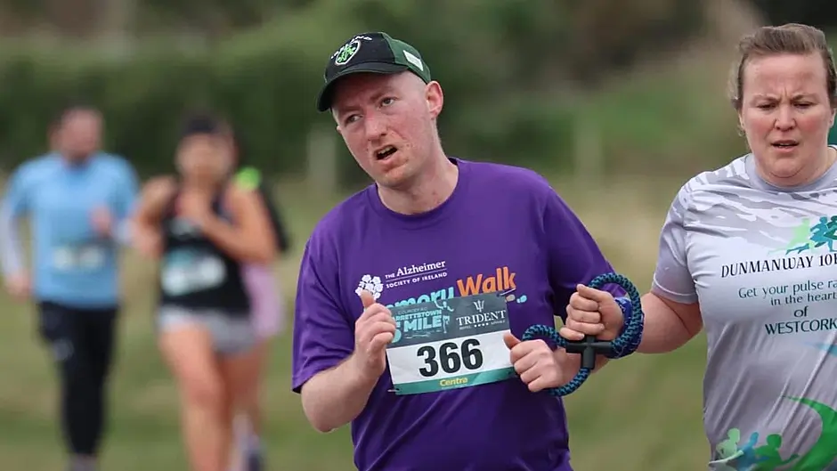 Blind runner from Dunmanway claims medal number 362 Image