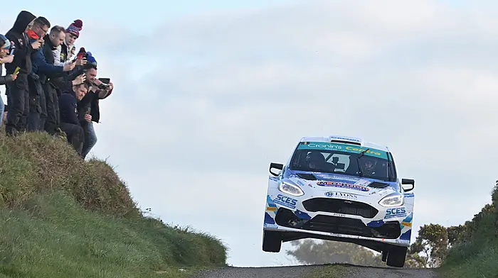 Home favourite Keith Cronin is the man to beat in three-day West Cork Rally Image
