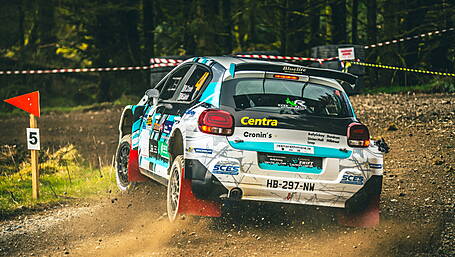 ‘Great to get the seat time on gravel,’ says Keith Cronin after Carlow Forest Rally win Image