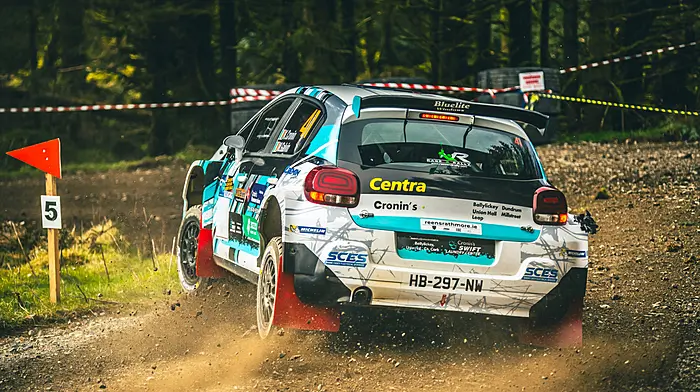 ‘Great to get the seat time on gravel,’ says Keith Cronin after Carlow Forest Rally win Image