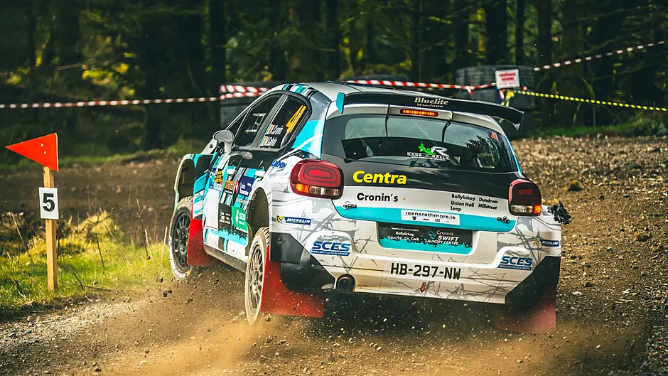 ‘Great to get the seat time on gravel,’ says Keith Cronin after Carlow Forest Rally win Image