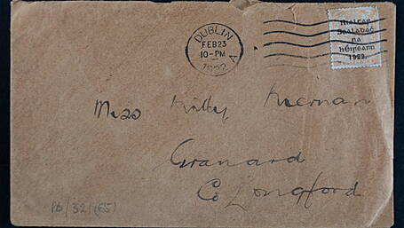 ‘Fondest love, Mícéal’: the late Mary Bannotti donates Michael Collins letters to Cork museum Image