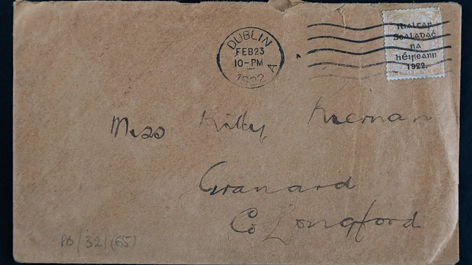 ‘Fondest love, Mícéal’: the late Mary Bannotti donates Michael Collins letters to Cork museum Image