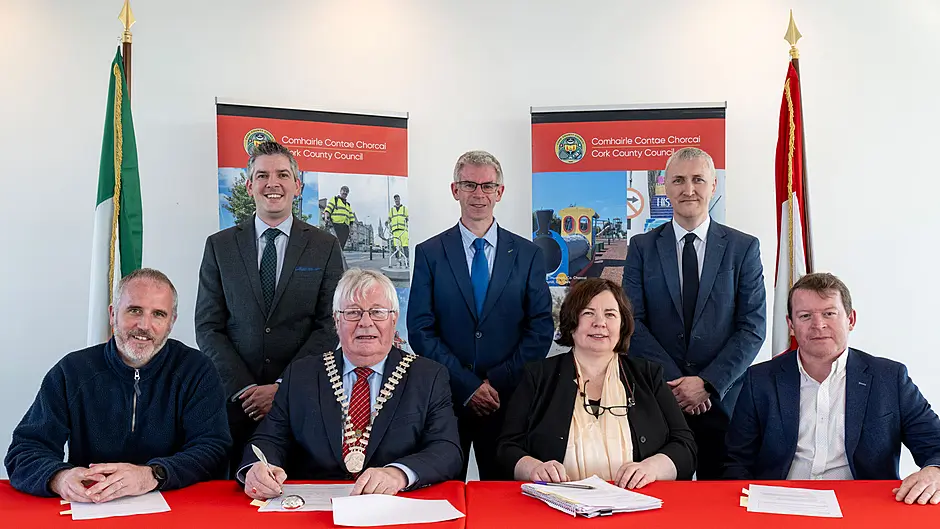 Contract signed for €2m road realignment project in Skibbereen Image