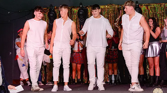 Westlife, the boyband which comprised Eoin Bowden, Alex Cronin, Dan Andrews and Ben Clancy, came second in the Strictly Syncing competition.
