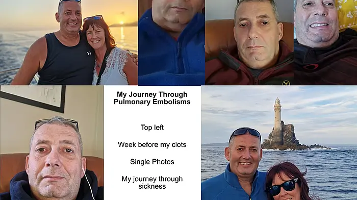 Garry Minihane feels glad to be alive after blood clot shock Image