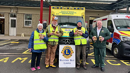 Bantry Bay Lions Club's hundred cuddly lions to comfort sick children Image