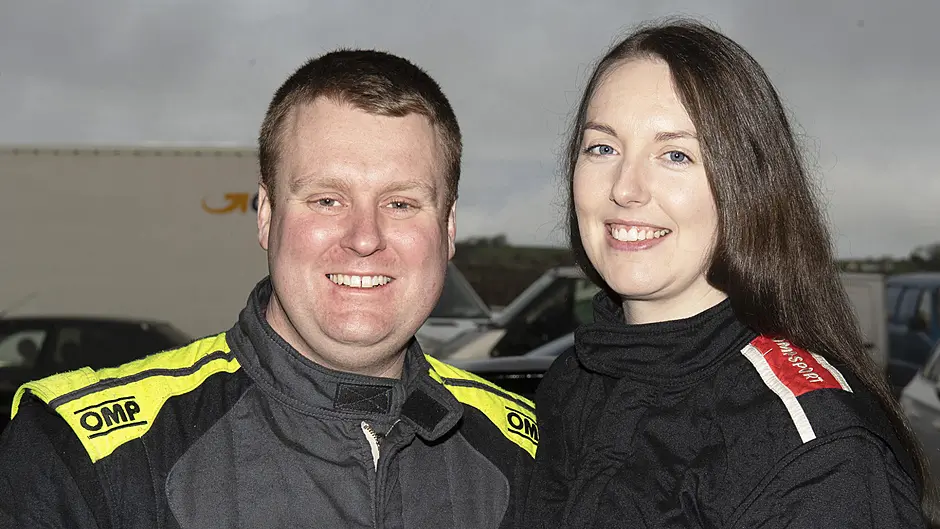 Eamonn and Lise McCarthy prove they are a class act Image
