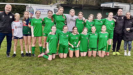 Sally scores three as Clonakilty U14 schoolgirls celebrate trophy success Image