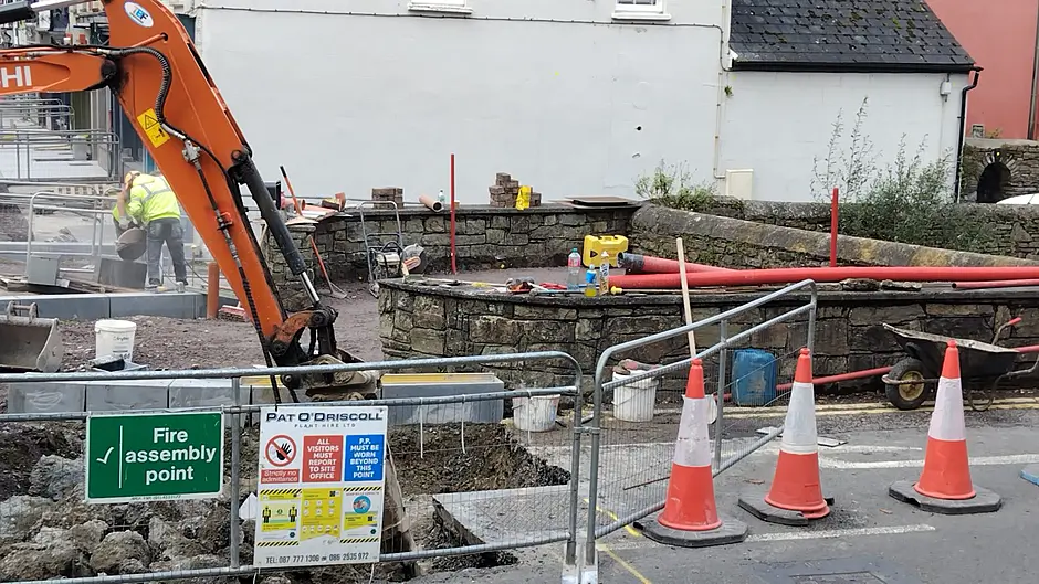 Bandon’s old fountain removed Image
