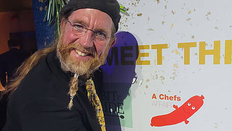 Ralph sizzles up a top sausage award Image