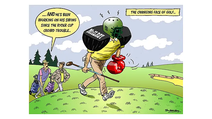 Shane shows how it’s done...but for now I’ll stick to pitch ‘n’ putt Image