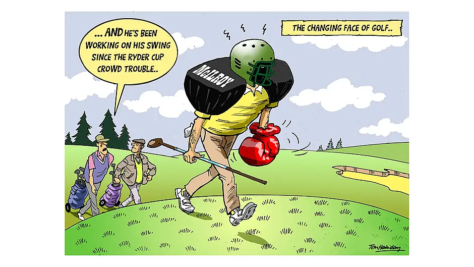Shane shows how it’s done...but for now I’ll stick to pitch ‘n’ putt Image