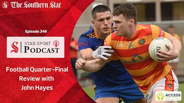 Football quarter-final review with John Hayes Image