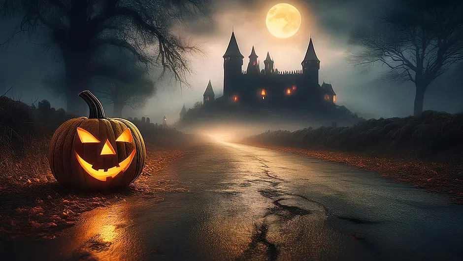 A Scary Halloween Night Image