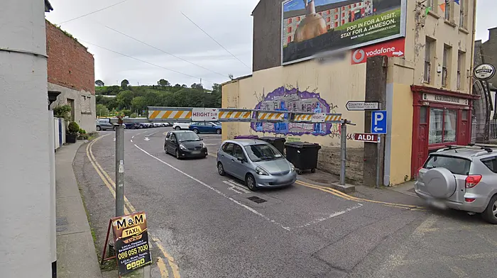 Skibbereen's dark carpark highlighted Image