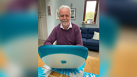 The man behind the Southern Star's crowssword as he marks his 1000th creation Image