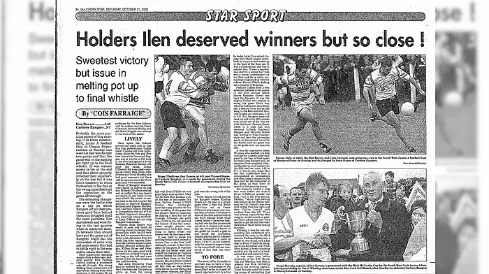 MILLENNIUM MEN: When Ilen Rovers ruled Carbery junior football Image