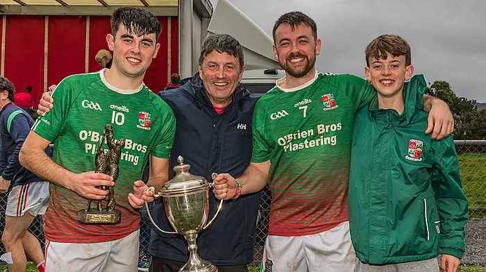Sean Hurley hails Beara junior B final victory as a key step in Glengarriff’s football rebuild Image
