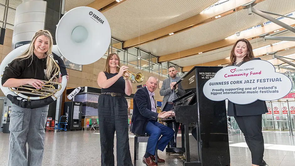Cork Airport tunes up for Jazz Fest with 62,000 passengers expected over bank holiday weekend Image