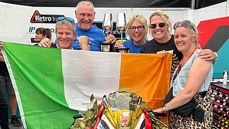 The late Sean Hurley’s dream becomes a reality as Cork-based team wins SuperSport 300 World Championship Image