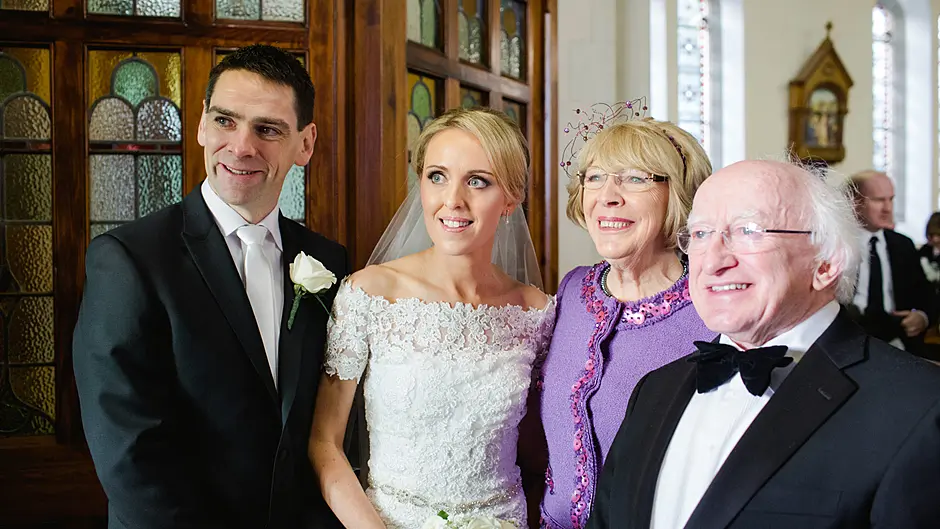 Castlehaven ties to the Áras Image