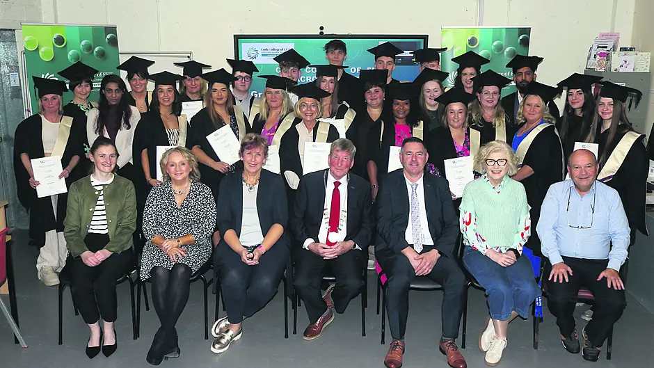 Celebration of success at Cork College of FET, Macroom Centre Image