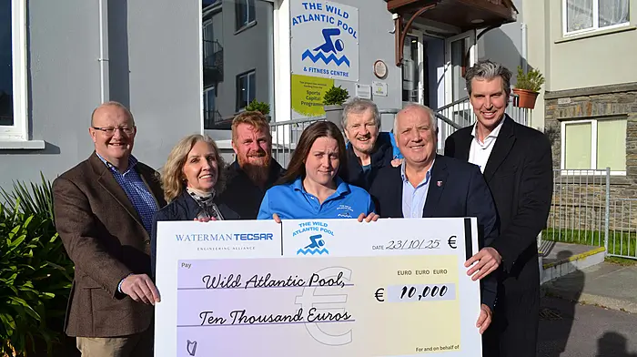 €10k boost for Baltimore pool facility Image