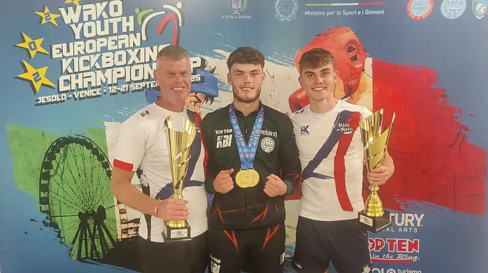 Óran Brady’s junior kickboxing success is ‘not the norm’ insists his coach after European Championships double  Image