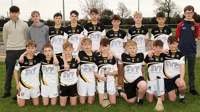 The St Brogan's College Whites team that competed in the competition. (Photo: Paddy Feen)