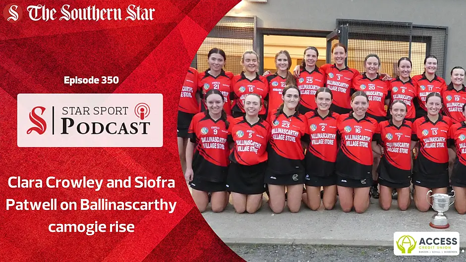 Clara Crowley and Siofra Patwell on Ballinascarthy camogie rise Image