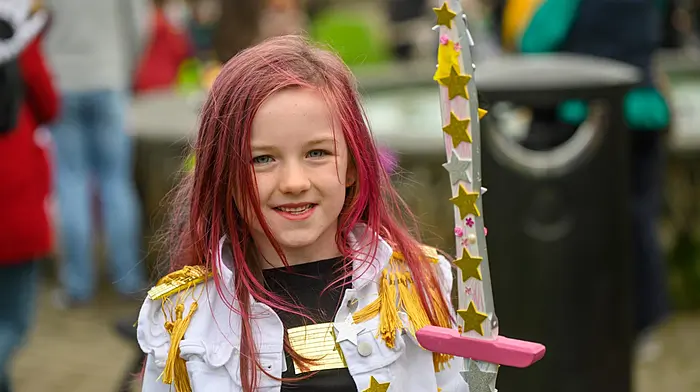 Charlie Lucy from Kinsale at the An Tulca Festival parade. (Photo: John Allen)