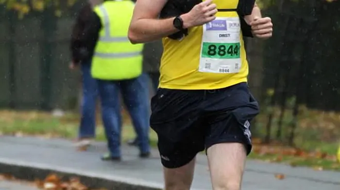 Well done to Christy Crowley who participated in the Dublin City Marathon.