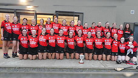 WATCH: Ballinascarthy camogie's Clara Crowley and Siofra Patwell on county title win Image