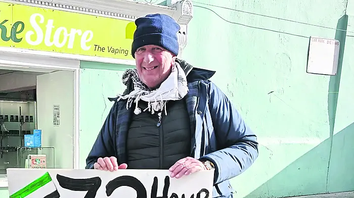 I couldn’t turn a blind eye: Fast for Gaza raises €13k in Bandon Image