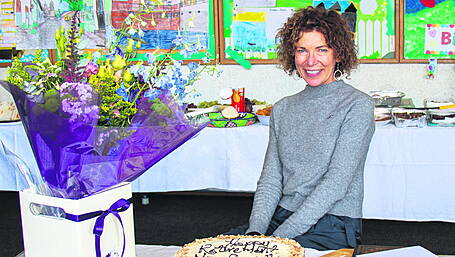 Cliona bids an emotional farewell to staff and pupils at Union Hall school Image
