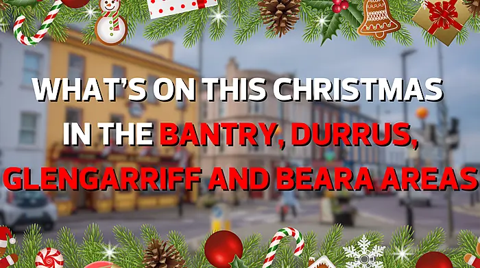 What's on this Christmas in the Bantry, Durrus, Glengarriff and Beara areas Image