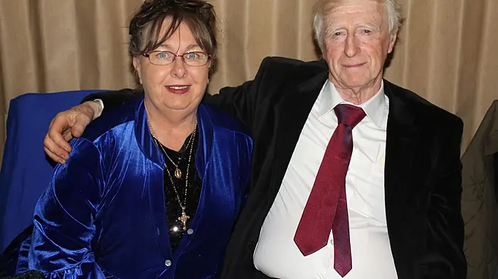 Catherine and Teddy Murphy from Newcestown enjoying bowling's big night.