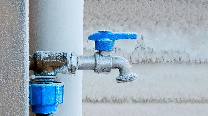 Pepare for freezing conditions and protect water supplies this winter Image