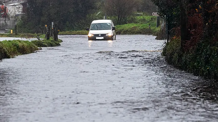 Dangerous surface water and flooding across West Cork Image