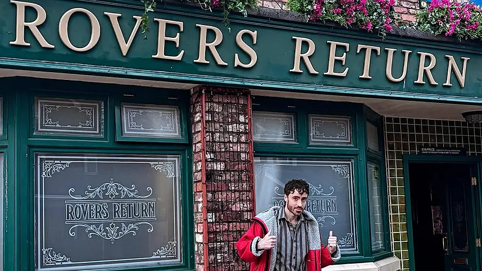 Aidan first for hat-trick of UK soaps Image