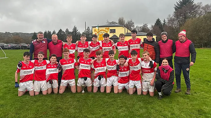 Novel county title for Adrigole/Urhan combination in first season Image