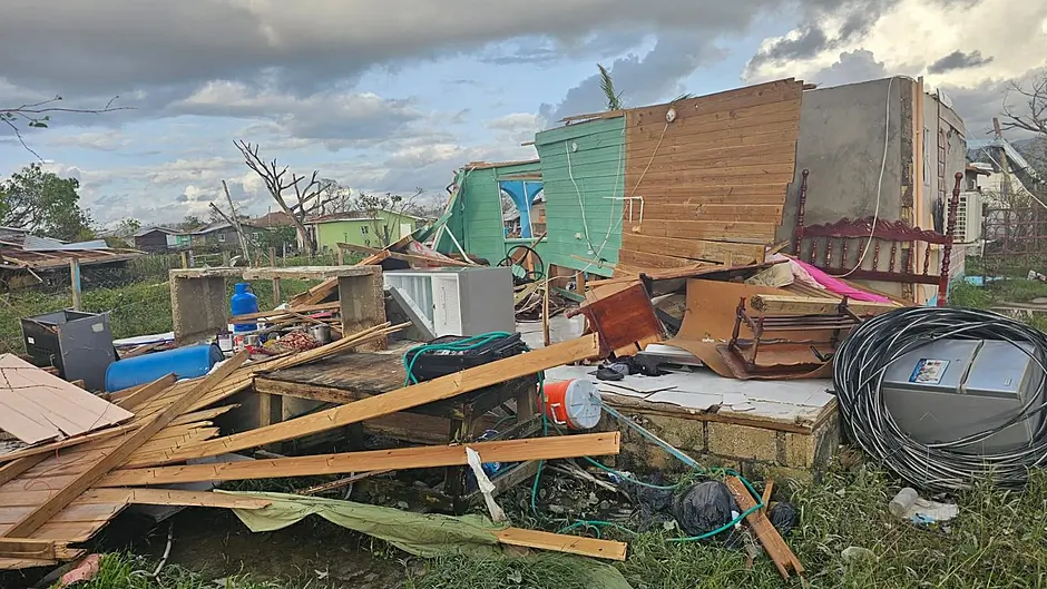 Clonakilty woman’s efforts to help hurricane-hit family Image
