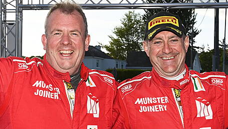 Newcestown co-driver Adrian Deasy seeking top spot in Killarney Historic Rally Image